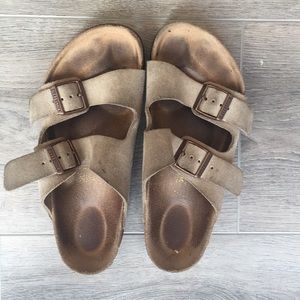 Arizona Suede Leather Birkenstocks